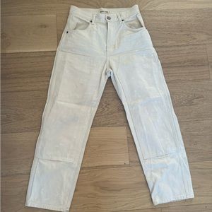Rudy Jude utility jeans in natural denim color size 1